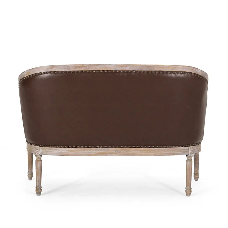 Faye Tufted Upholstered Loveseat by