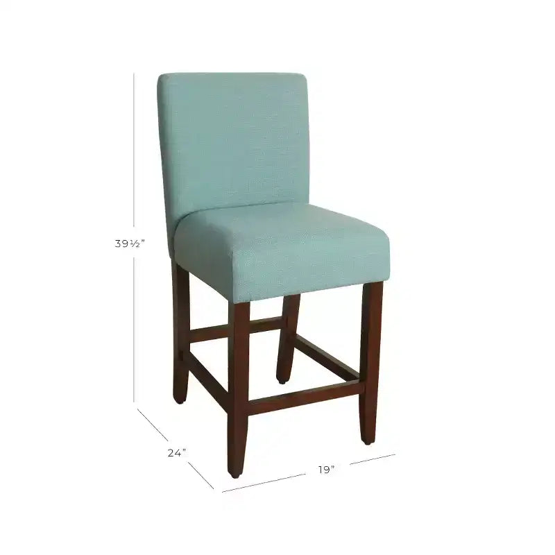 Tabouret de comptoir rembourré de 24 po