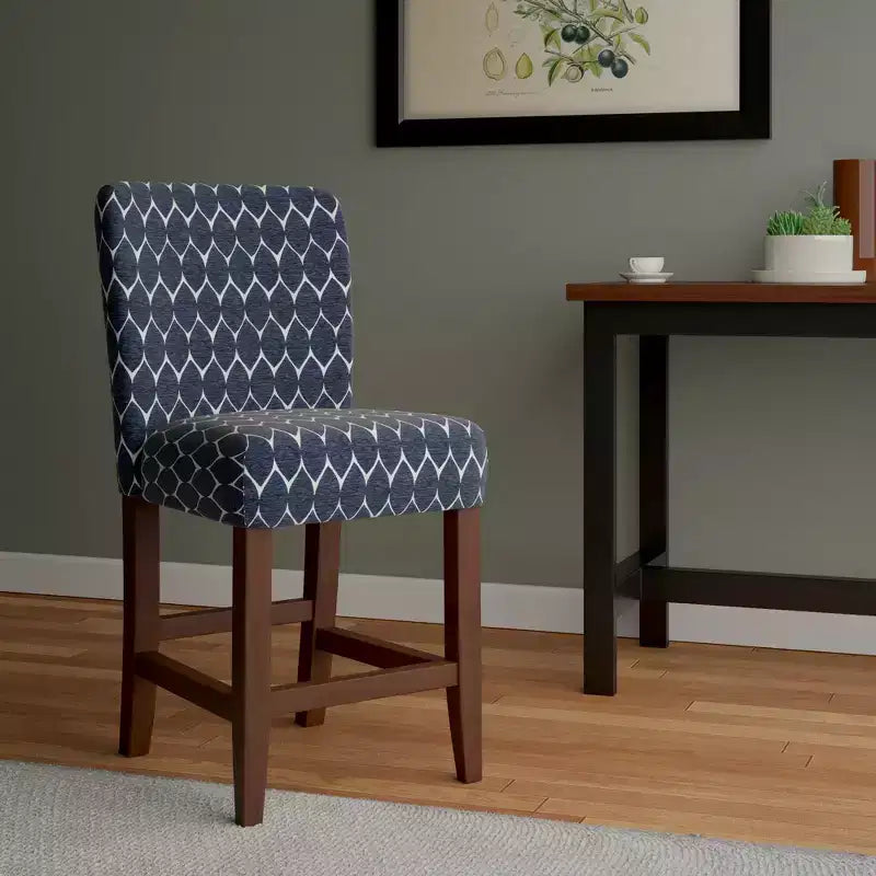 Tabouret de comptoir rembourré de 24 po