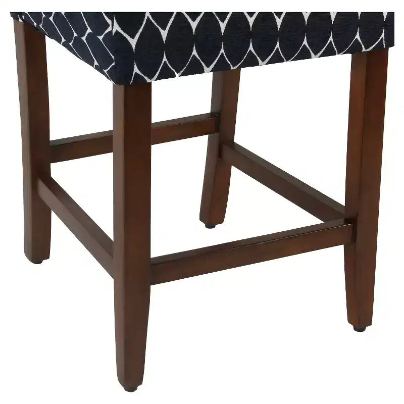 Tabouret de comptoir rembourré de 24 po