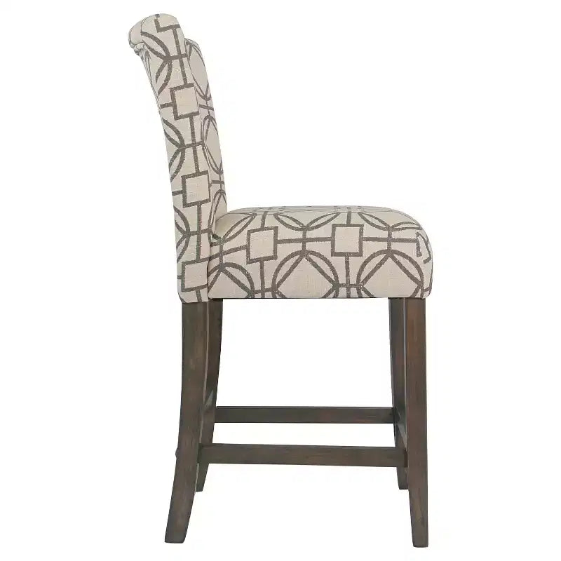 Tabouret de comptoir rembourré de 24 po