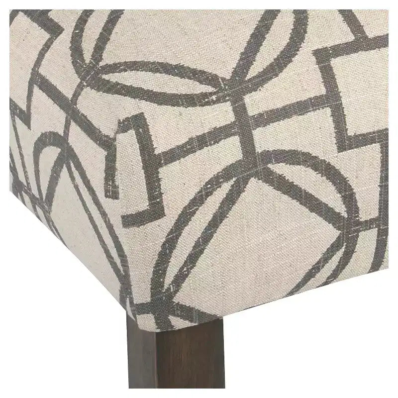 Tabouret de comptoir rembourré de 24 po