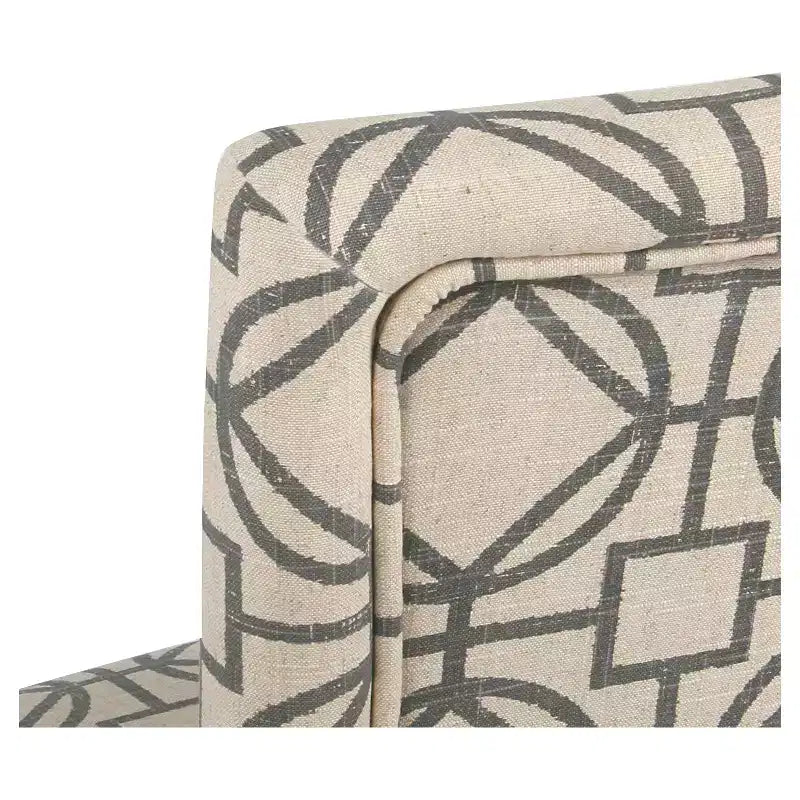 Tabouret de comptoir rembourré de 24 po