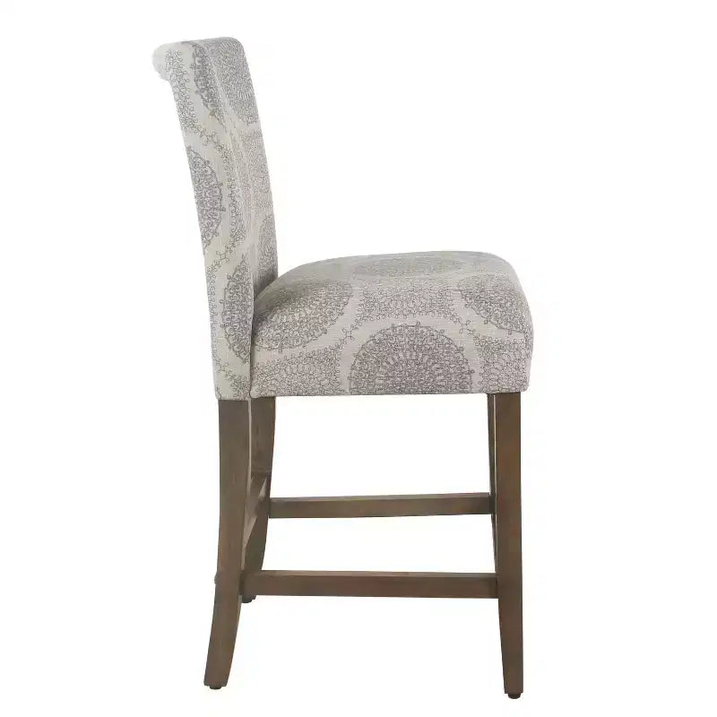 Tabouret de comptoir rembourré de 24 po