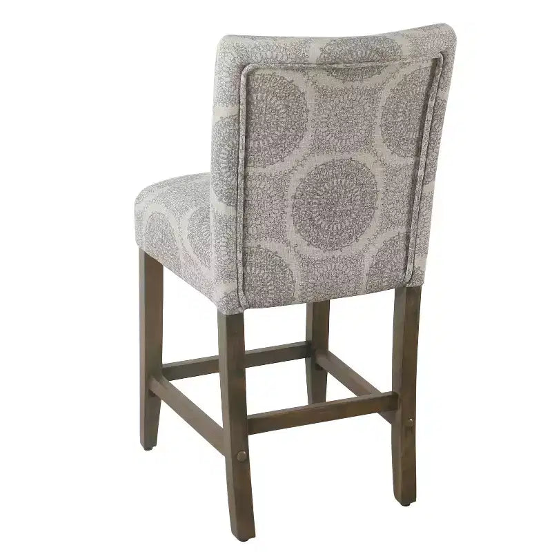 Tabouret de comptoir rembourré de 24 po