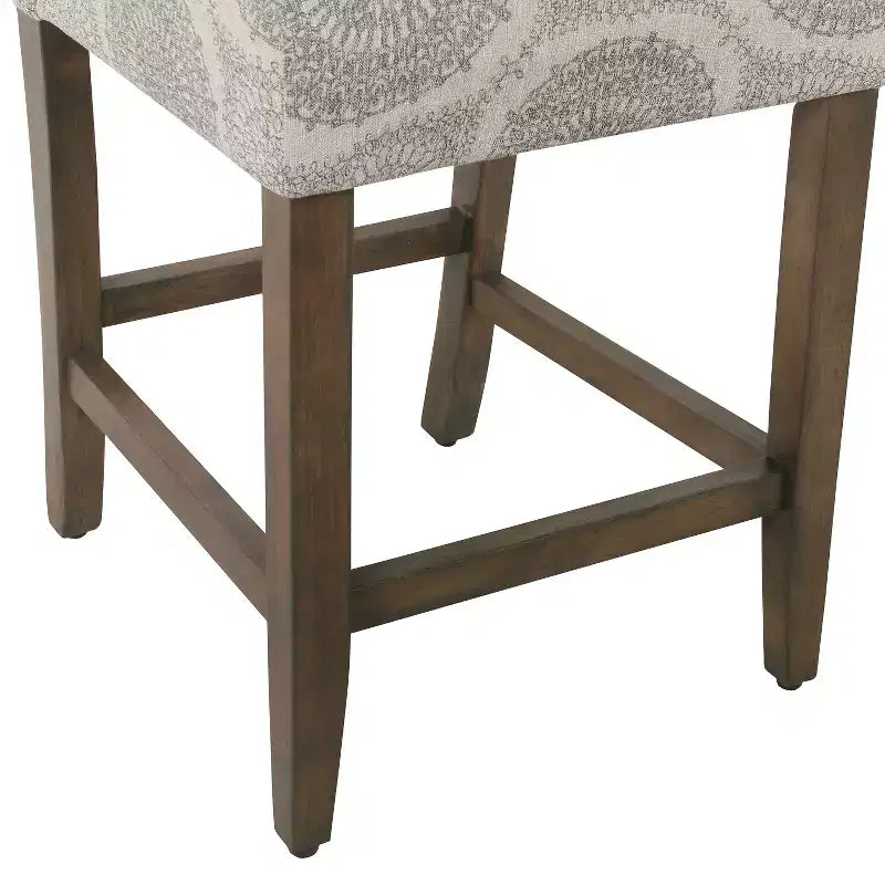 Tabouret de comptoir rembourré de 24 po