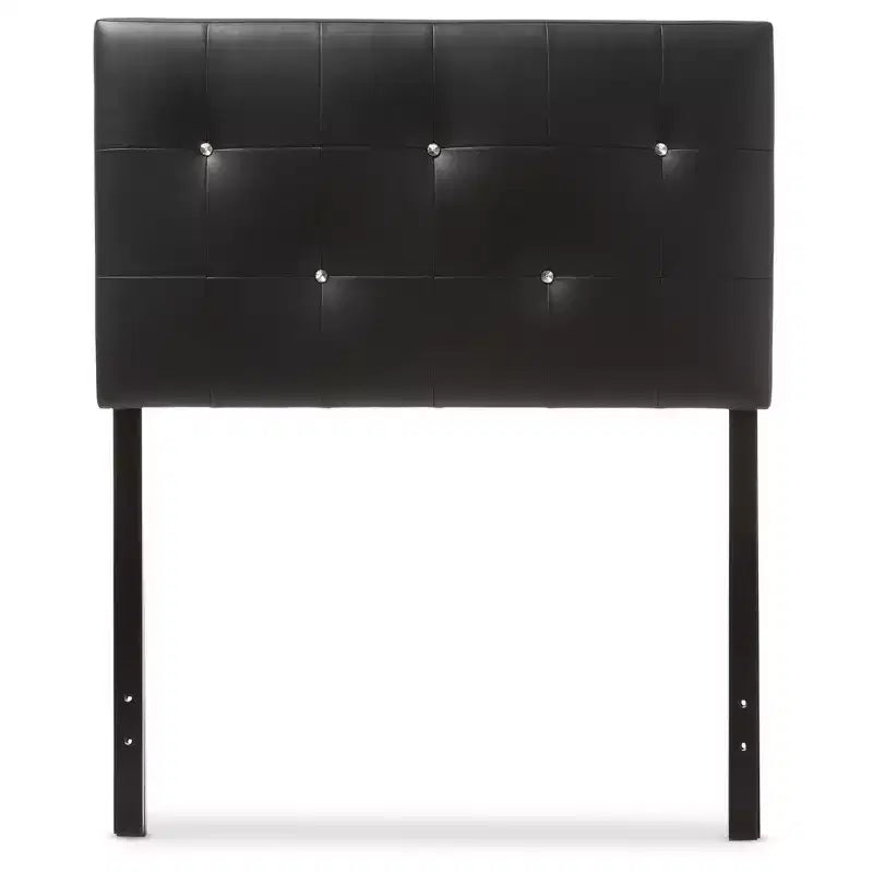 Kirchem Modern And Contemporary Faux Leather Upholstered Headboard - Baxton Studio