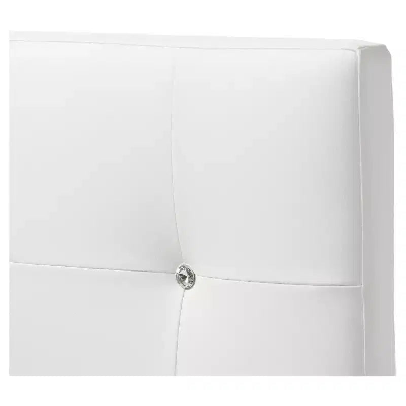 Kirchem Modern And Contemporary Faux Leather Upholstered Headboard - Baxton Studio