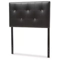 Kirchem Modern And Contemporary Faux Leather Upholstered Headboard - Baxton Studio