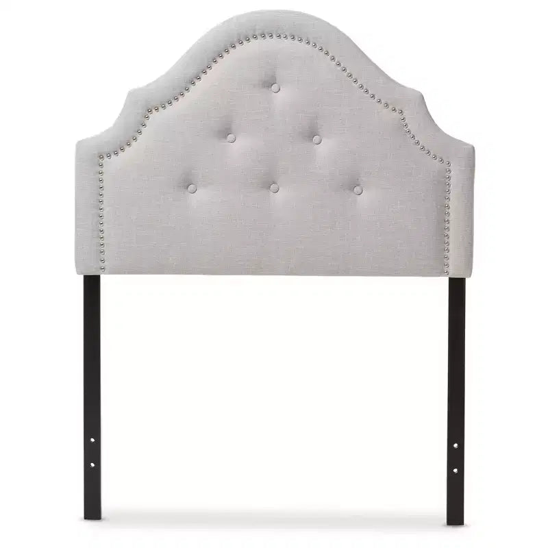 Cora Modern And Contemporary Fabric Upholstered Headboard - Twin - Baxton Studio
