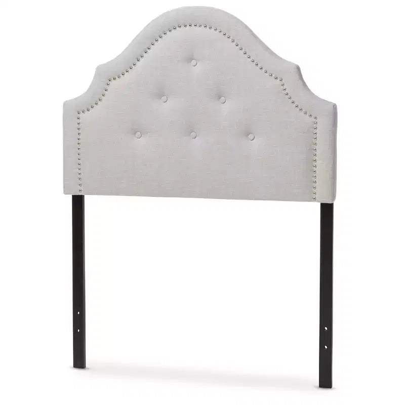 Cora Modern And Contemporary Fabric Upholstered Headboard - Twin - Baxton Studio