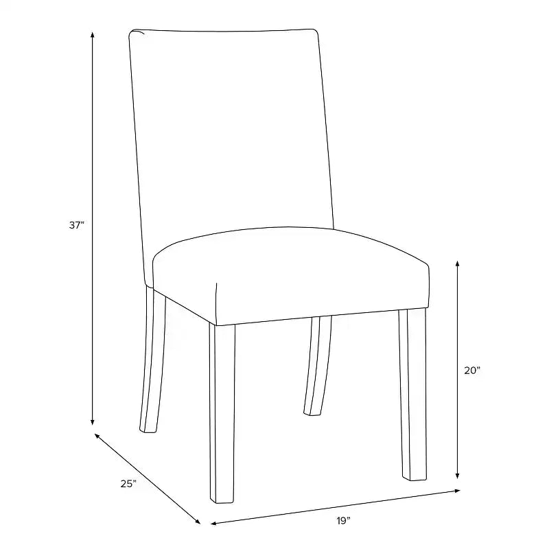 Skyline Furniture Printed Parsons Dining Chair