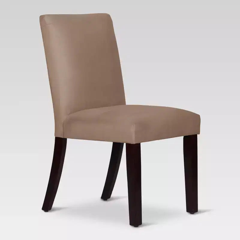 Chaise de salle à manger Parsons en velours Skyline Furniture