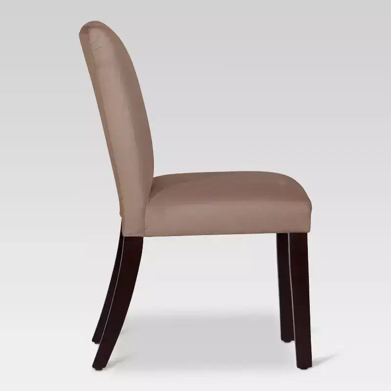 Chaise de salle à manger Parsons en velours Skyline Furniture