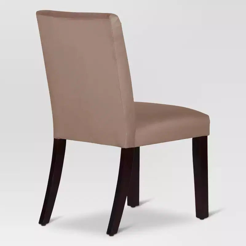 Chaise de salle à manger Parsons en velours Skyline Furniture