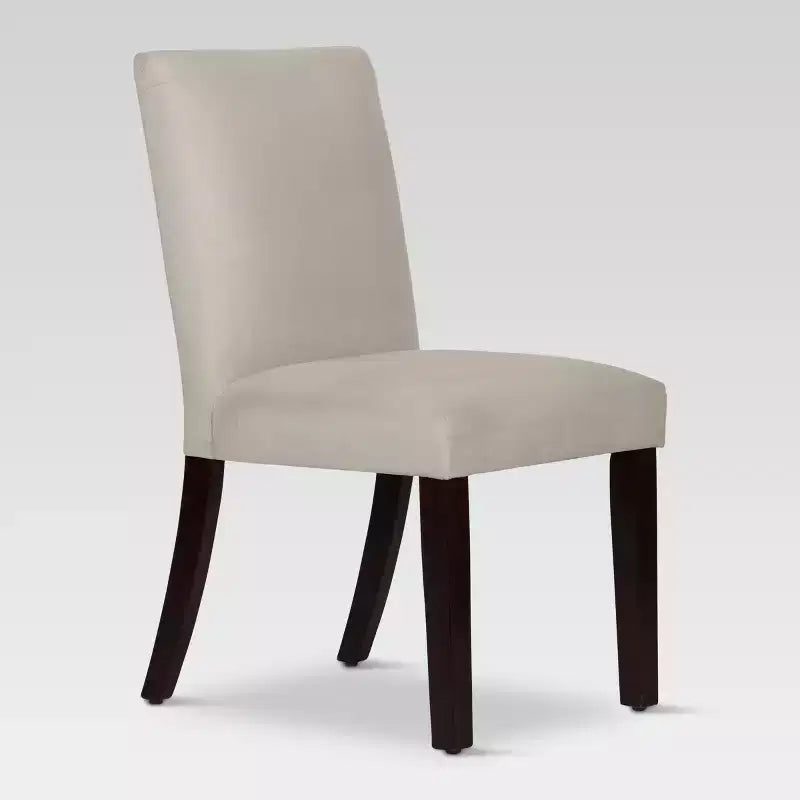 Chaise de salle à manger Parsons en velours Skyline Furniture