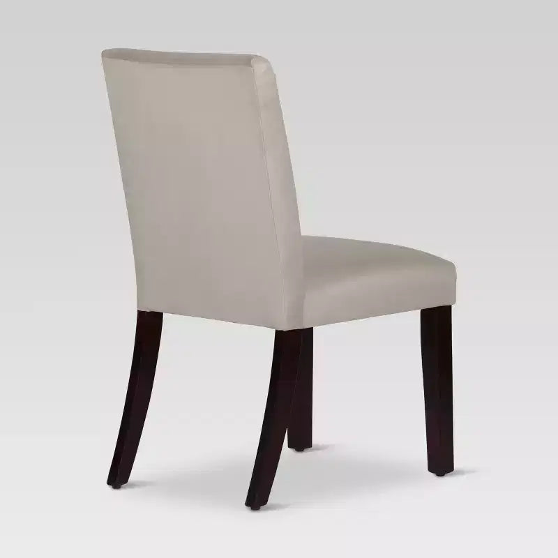 Chaise de salle à manger Parsons en velours Skyline Furniture