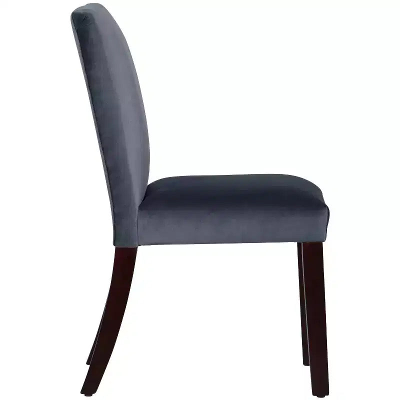Chaise de salle à manger Parsons en velours Skyline Furniture