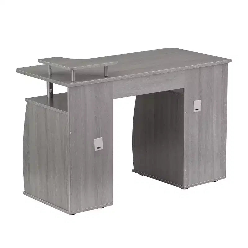 Wood Computer Desk with Drawers - Techni Mobili