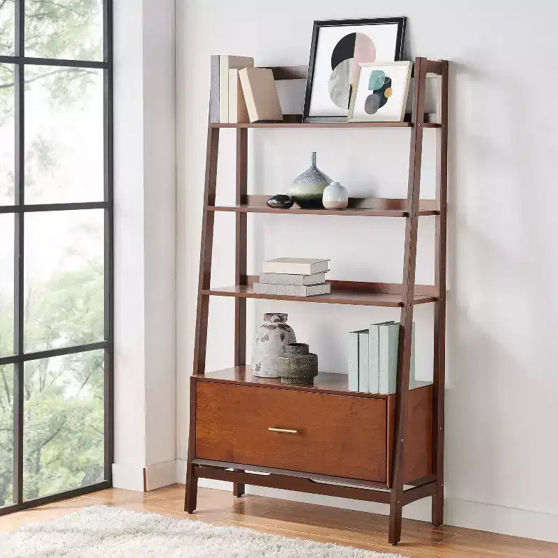 70 Landon Large Bookcase - Crosley
