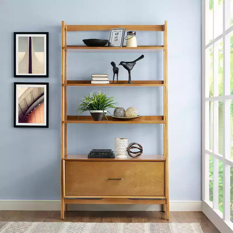 70 Landon Large Bookcase - Crosley