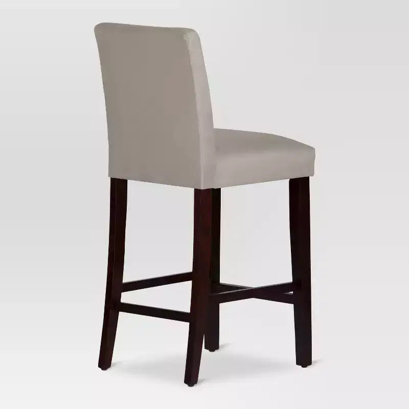 Skyline Furniture 30 Velvet Parsons Barstool Wood