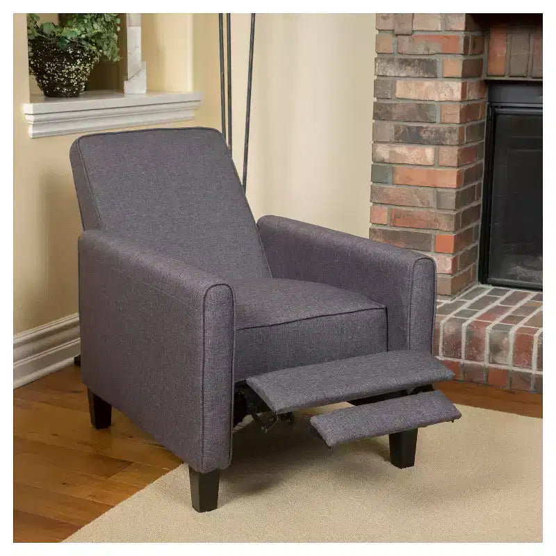 Darvis Fabric Recliner Club Chair - Christopher Knight Home
