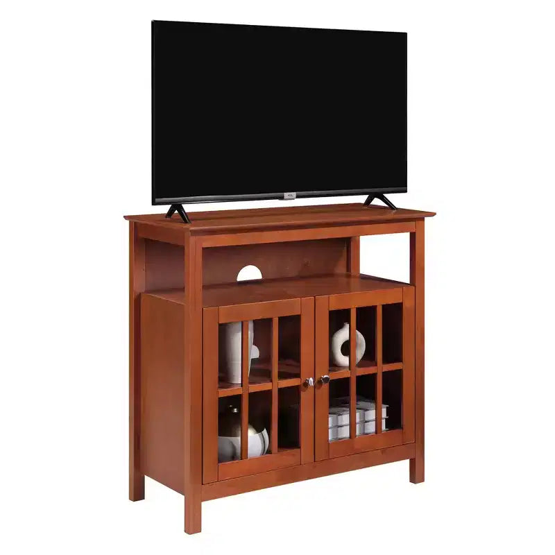 Big Sur Highboy TV Stand for TVs up to 42 with Storage Cabinets - Breighton Home