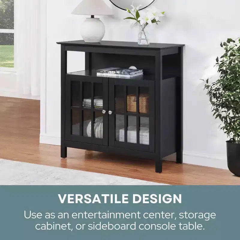 Big Sur Highboy TV Stand for TVs up to 42 with Storage Cabinets - Breighton Home