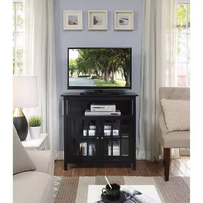Big Sur Highboy TV Stand for TVs up to 42 with Storage Cabinets - Breighton Home