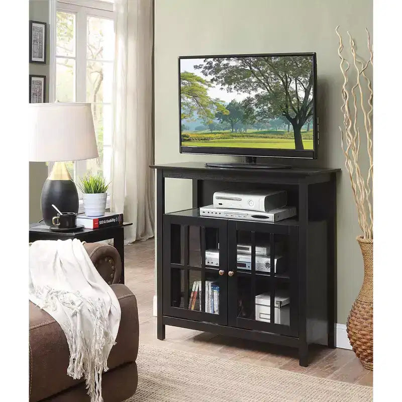 Big Sur Highboy TV Stand for TVs up to 42 with Storage Cabinets - Breighton Home