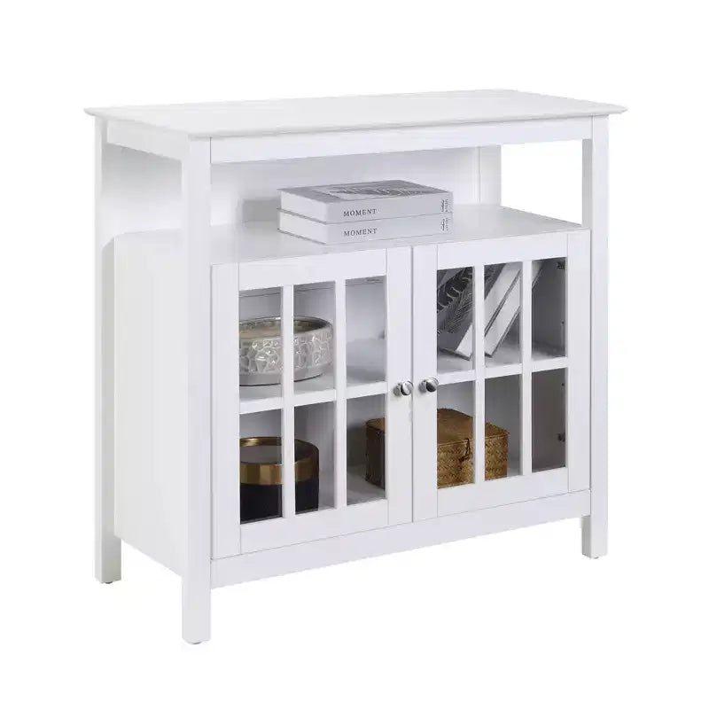 Big Sur Highboy TV Stand for TVs up to 42 with Storage Cabinets - Breighton Home