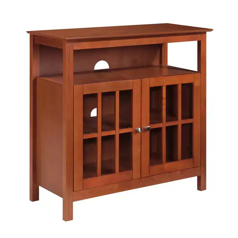 Big Sur Highboy TV Stand for TVs up to 42 with Storage Cabinets - Breighton Home