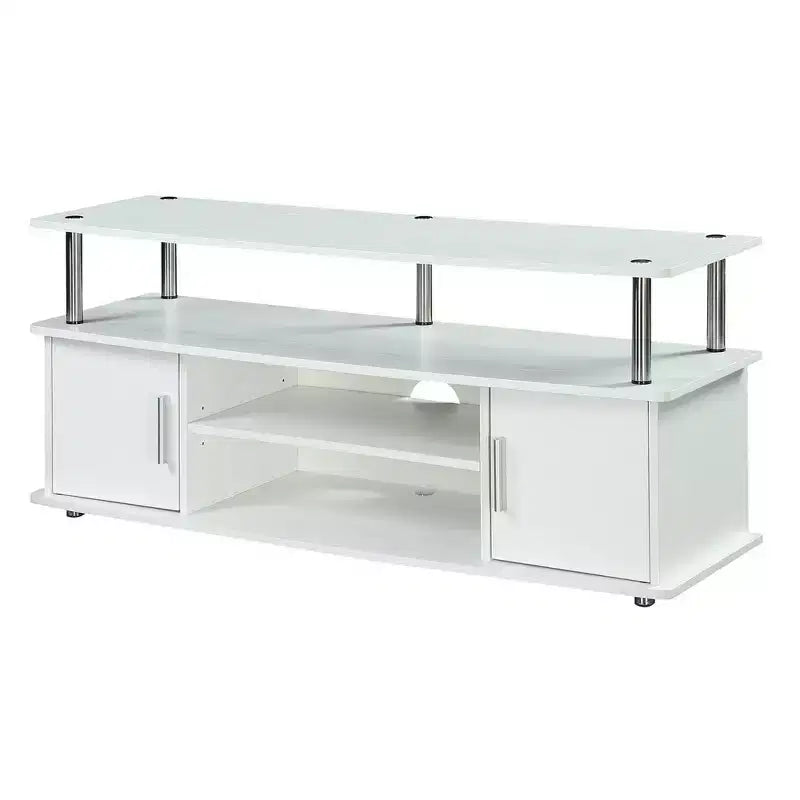 Breighton Home Catalina Entertainment Center with Storage Cabinets and Multiple Shelves TV Stand for TVs up to 60
