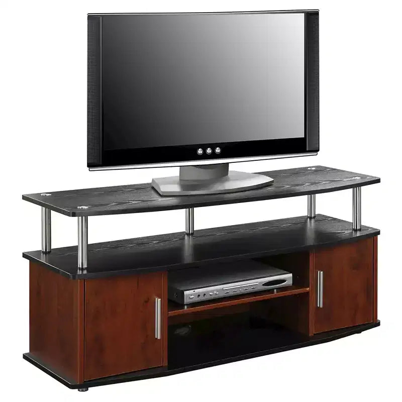 Breighton Home Catalina Entertainment Center with Storage Cabinets and Multiple Shelves TV Stand for TVs up to 60