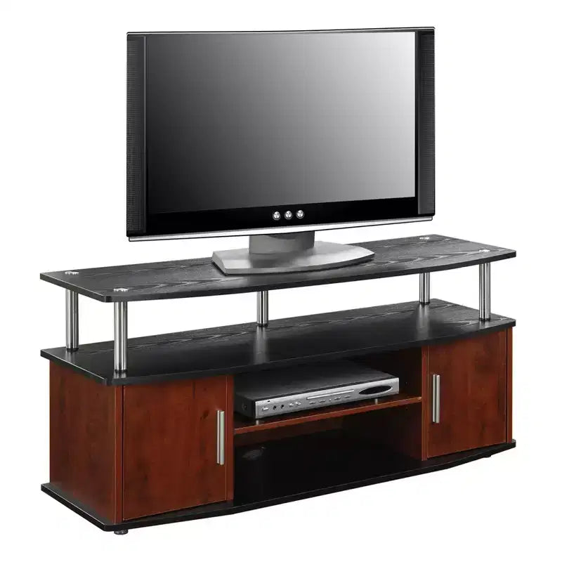 Breighton Home Catalina Entertainment Center with Storage Cabinets and Multiple Shelves TV Stand for TVs up to 60