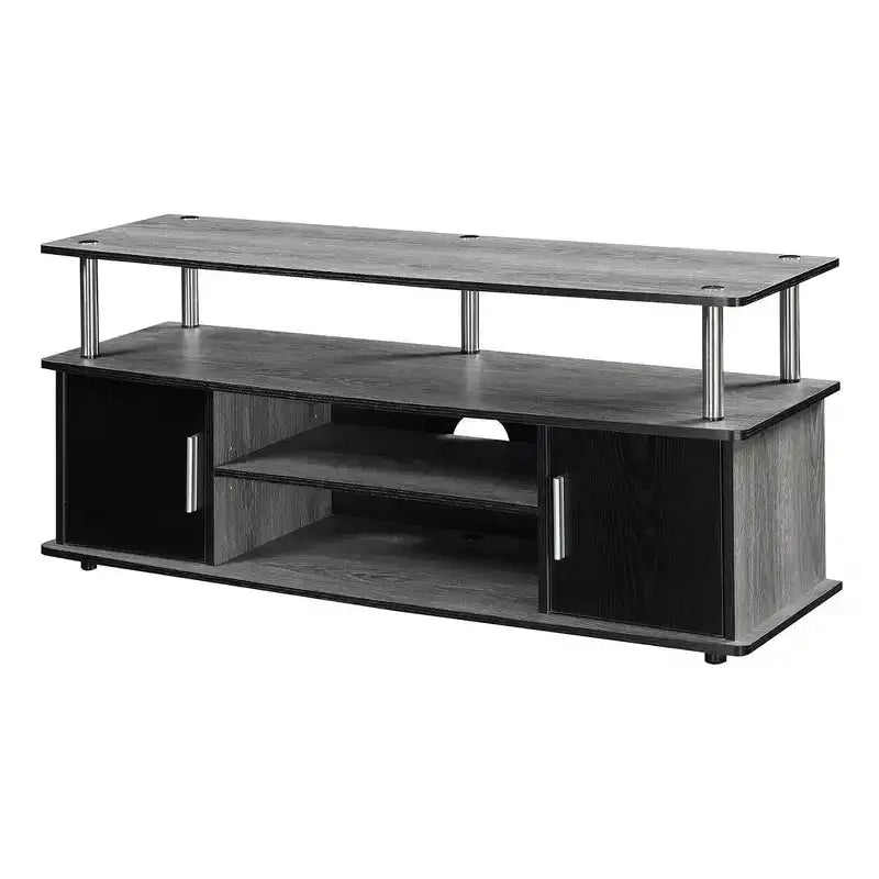 Breighton Home Catalina Entertainment Center with Storage Cabinets and Multiple Shelves TV Stand for TVs up to 60