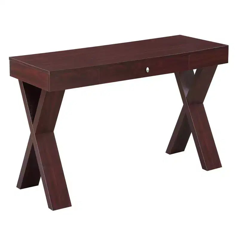 Newport Wood Writing Desk with Drawer - Breighton Home