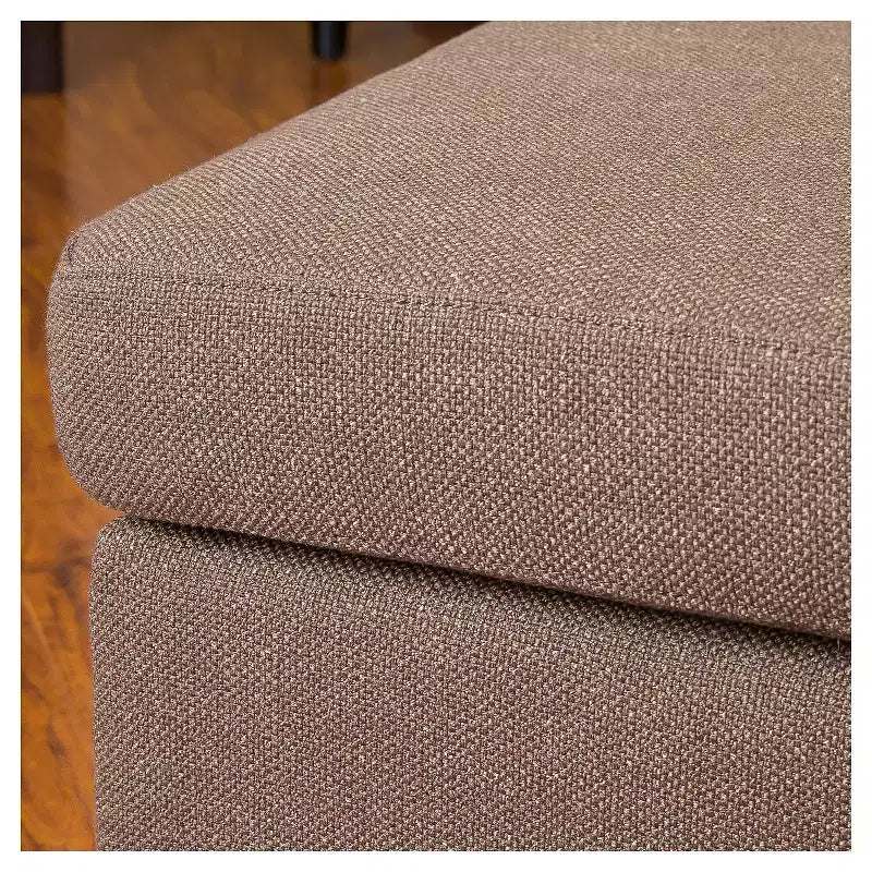Rosella Fabric Ottoman - Christopher Knight Home