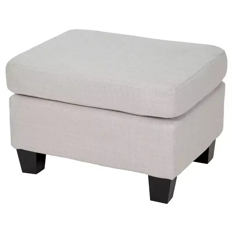 Rosella Fabric Ottoman - Christopher Knight Home