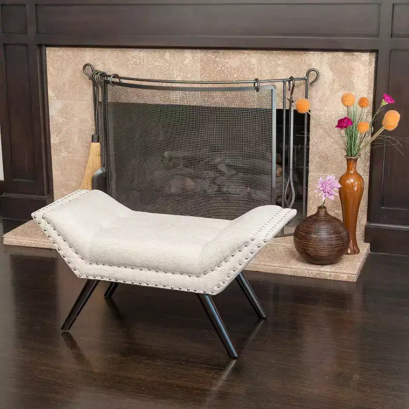 Rosalynn Tufted Ottoman Bench - Christopher Knight Home