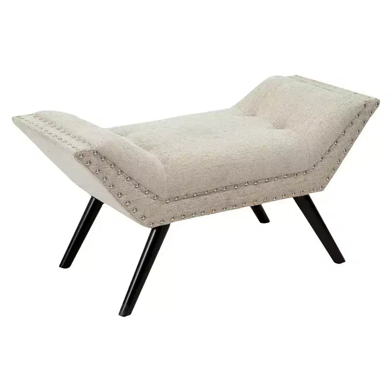Banc ottoman capitonné Rosalynn - Christopher Knight Home