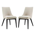 Set of 2 Viscount Dining Side Chair Fabric - Modway