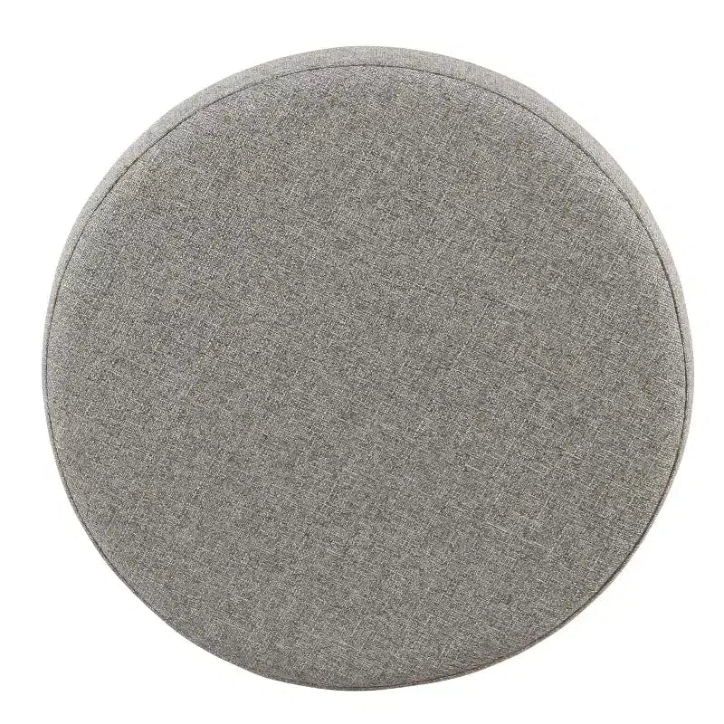 Round Storage Ottoman - Homepop