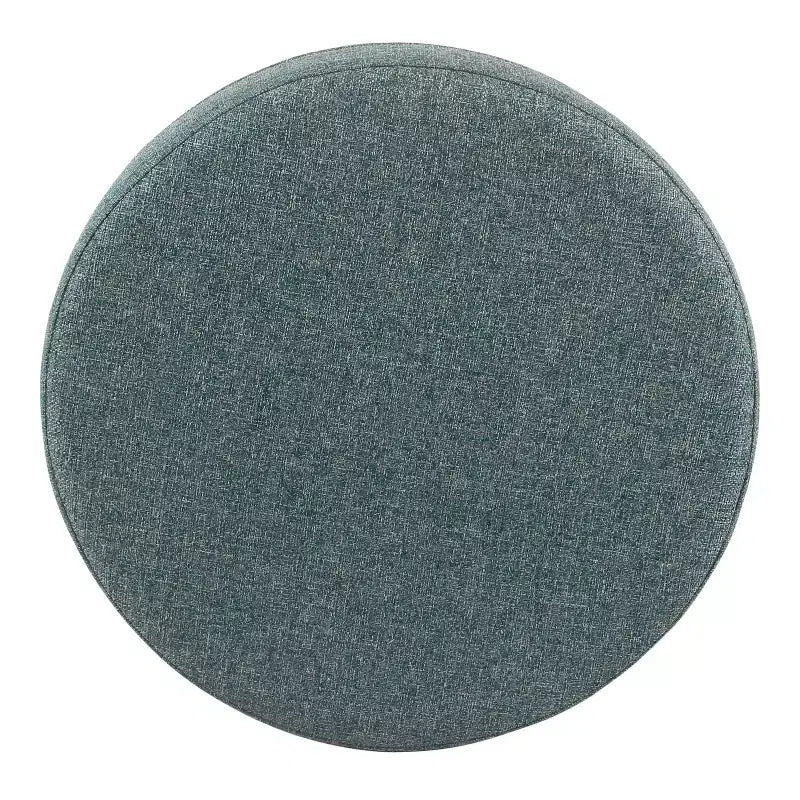 Round Storage Ottoman - Homepop