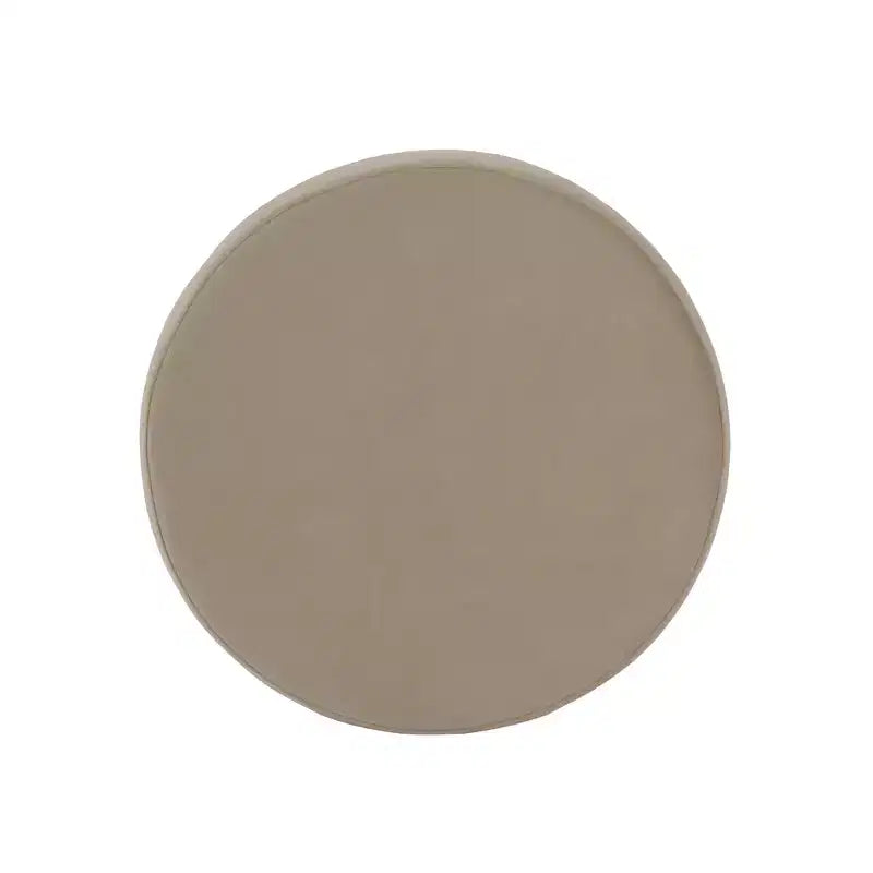 Round Storage Ottoman - Homepop