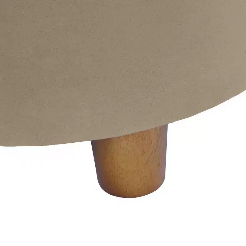 Round Storage Ottoman - Homepop