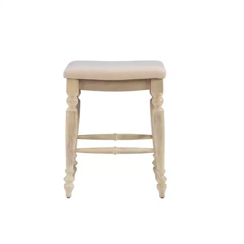 Marino Backless Counter Height Barstool Wood - LInon