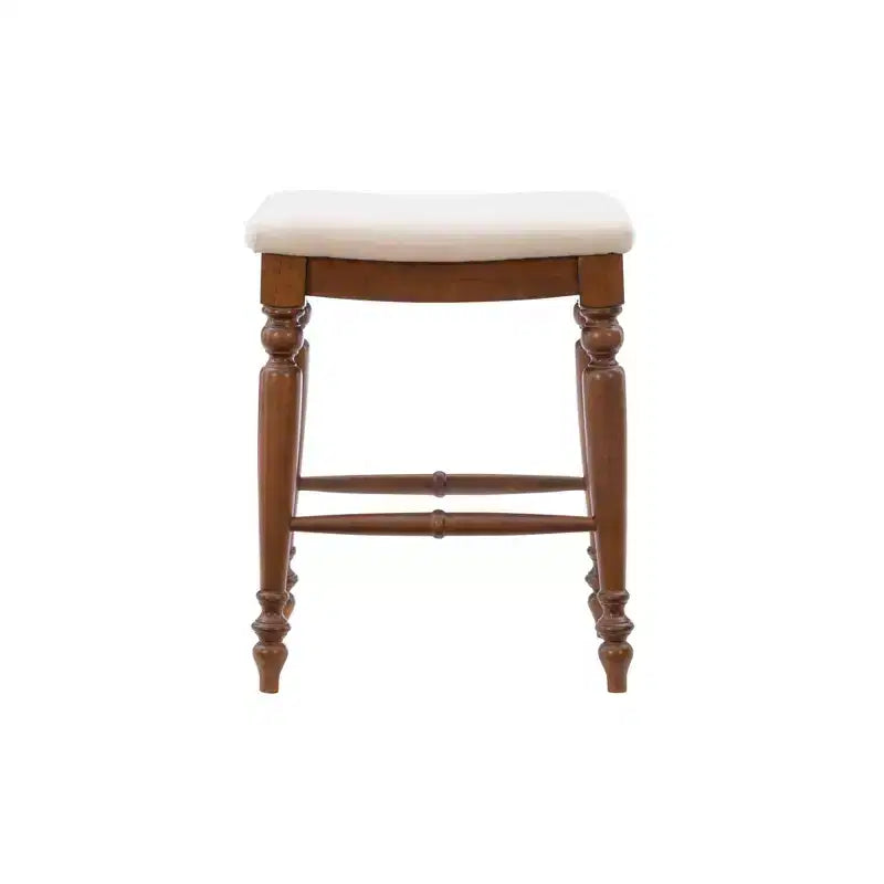 Marino Backless Counter Height Barstool Wood - LInon