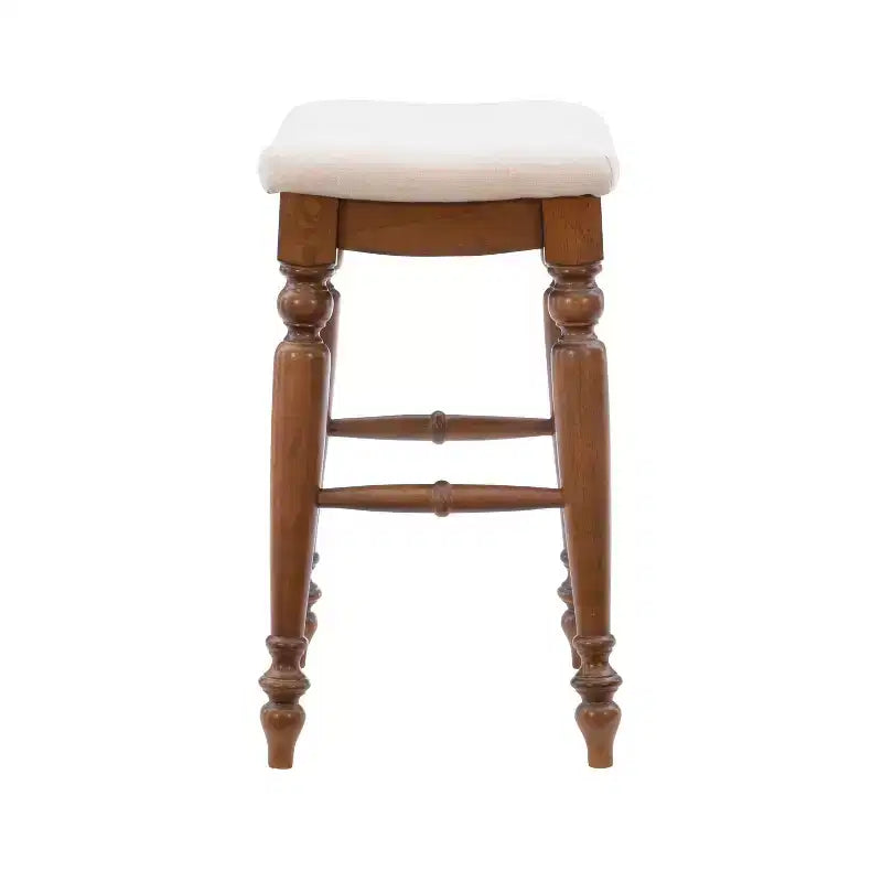 Marino Backless Counter Height Barstool Wood - LInon